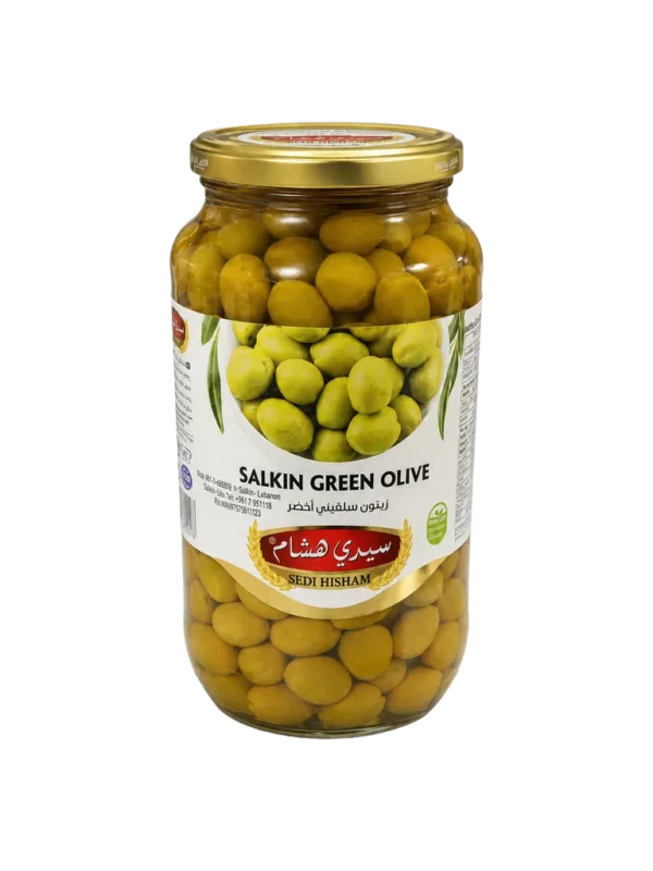 سيدي هشام - زيتون أخضر سلقيني 29300 غ
